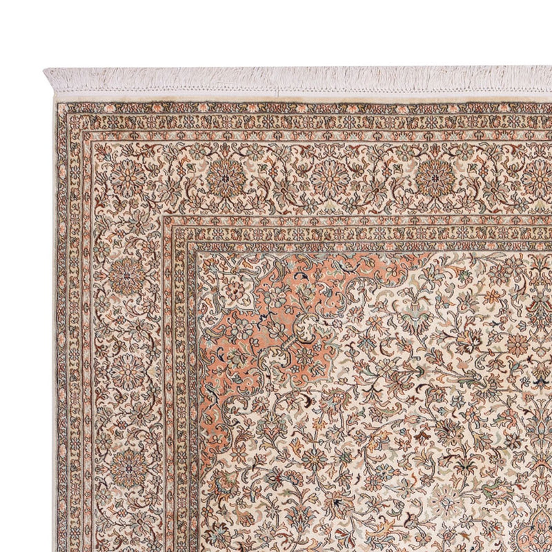 Silk Rug - Kashmir Silk - 329 x 244 cm - beige