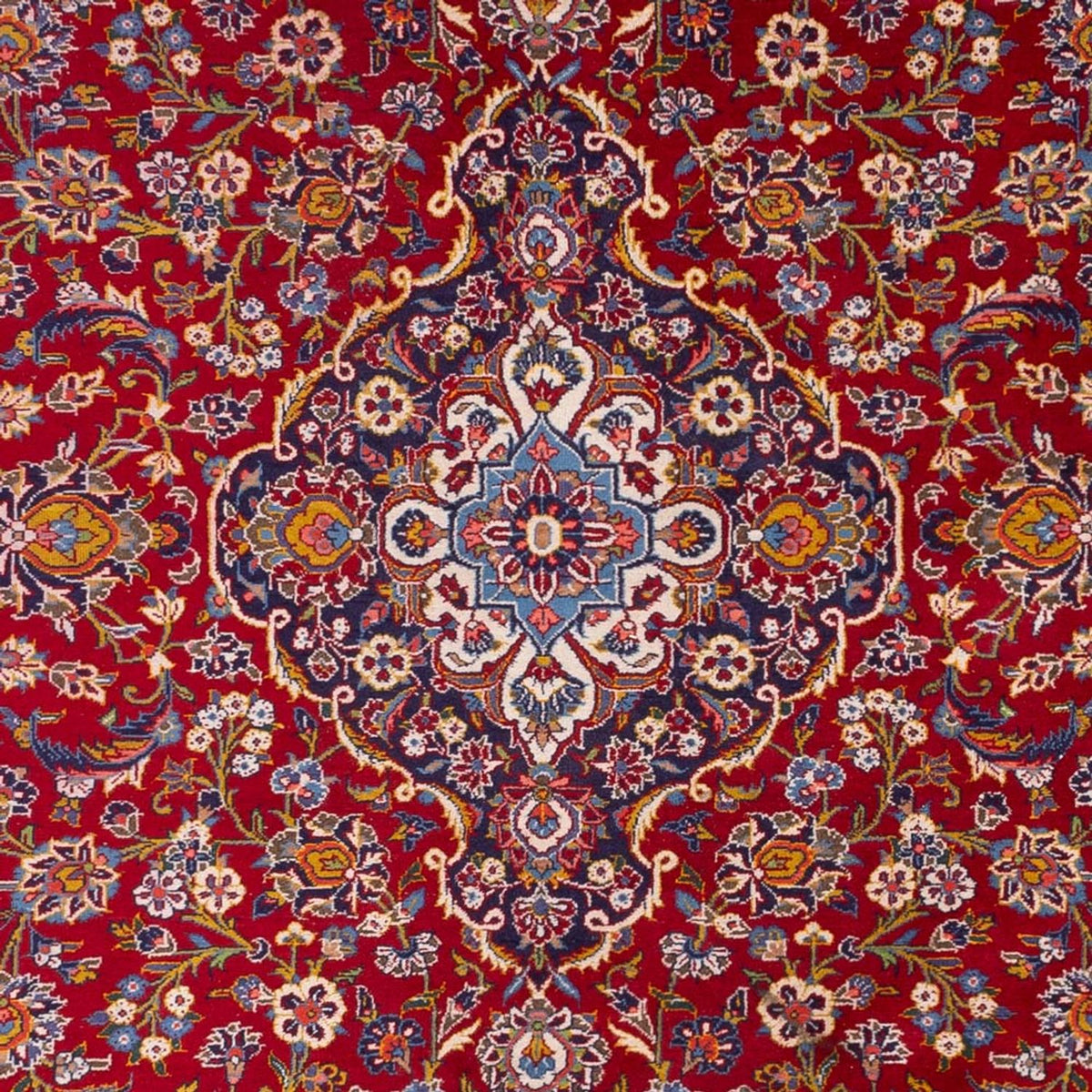 Perser Rug - Keshan - 370 x 261 cm - red