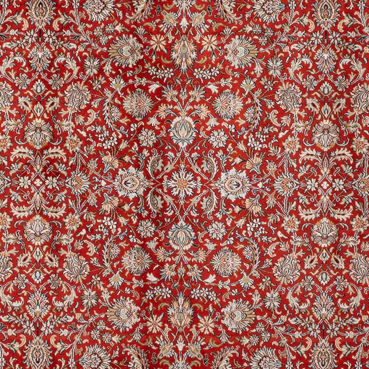 Silk Rug - Kashmir Silk - 340 x 250 cm - red
