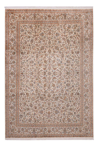 Silk Rug - Kashmir Silk - 358 x 249 cm - beige