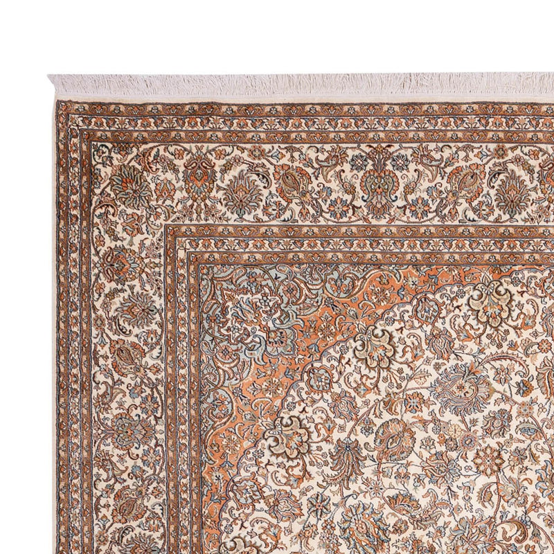 Silk Rug - Kashmir Silk - 347 x 247 cm - beige