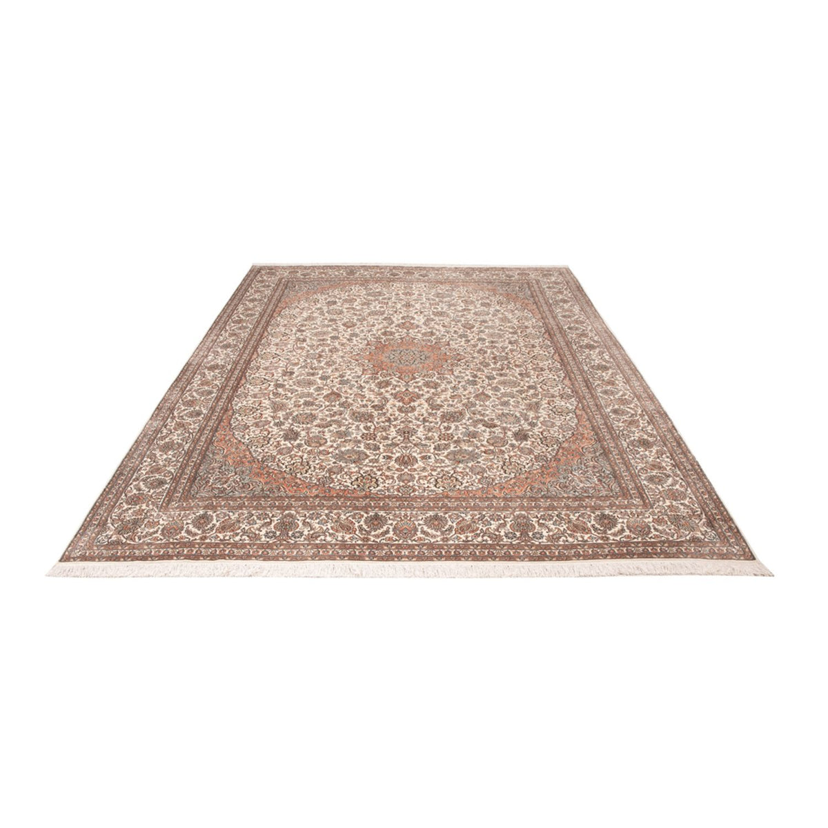 Silk Rug - Kashmir Silk - 347 x 247 cm - beige