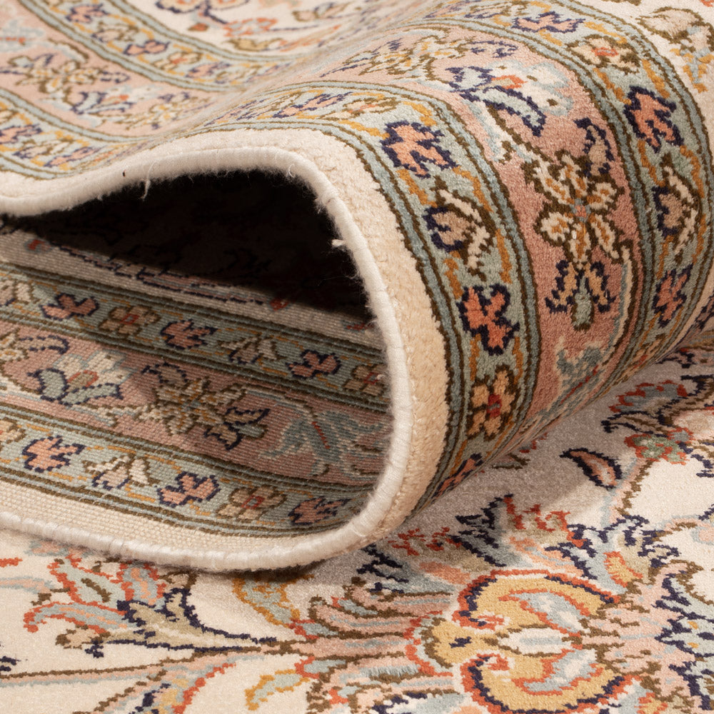 Silk Rug - Kashmir Silk - 320 x 249 cm - beige