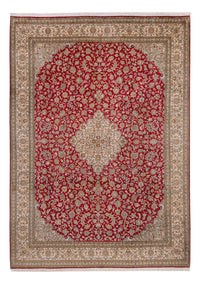 Silk Rug - Kashmir Silk - 339 x 244 cm - red