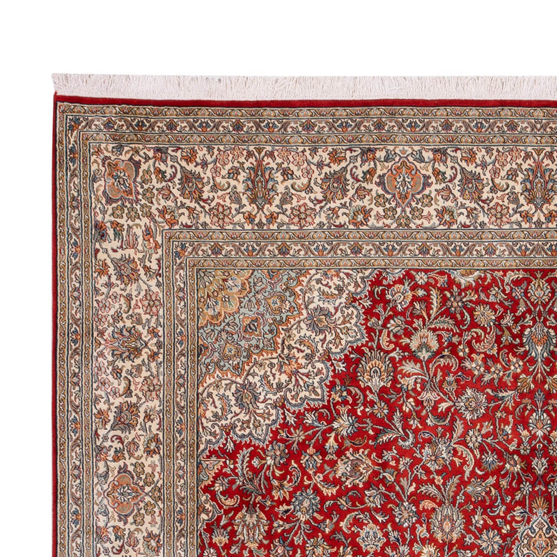 Silk Rug - Kashmir Silk - 321 x 245 cm - red