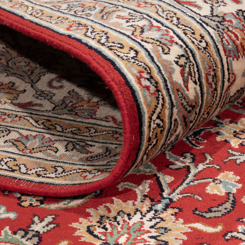Silk Rug - Kashmir Silk - 321 x 245 cm - red