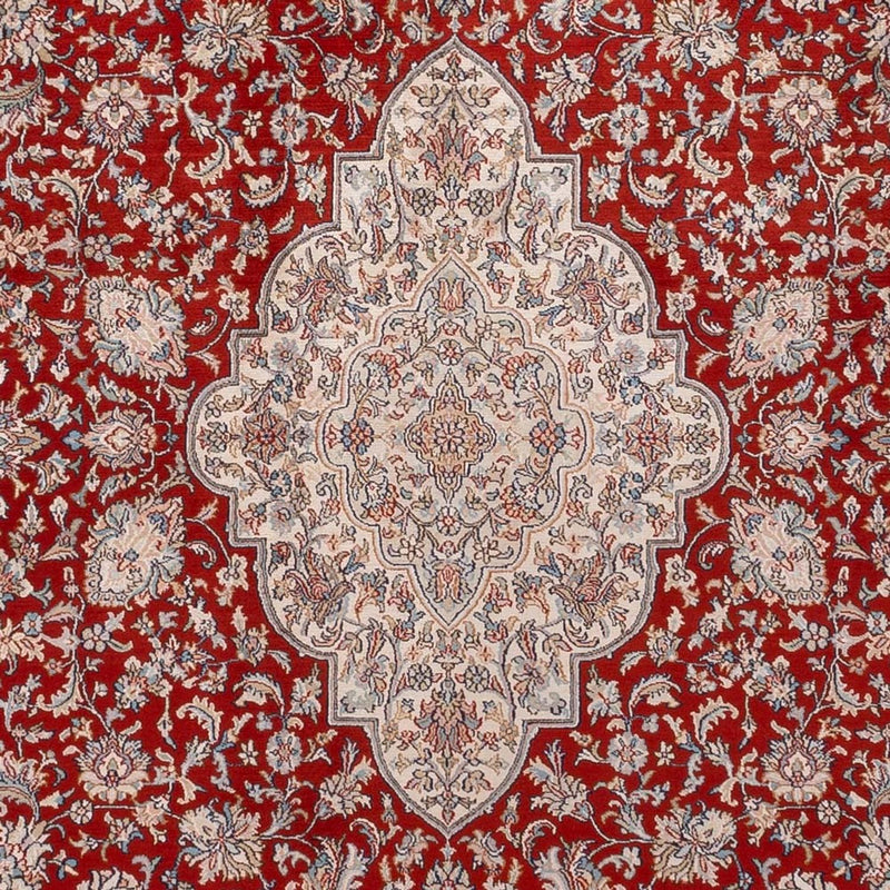 Silk Rug - Kashmir Silk - 332 x 245 cm - red