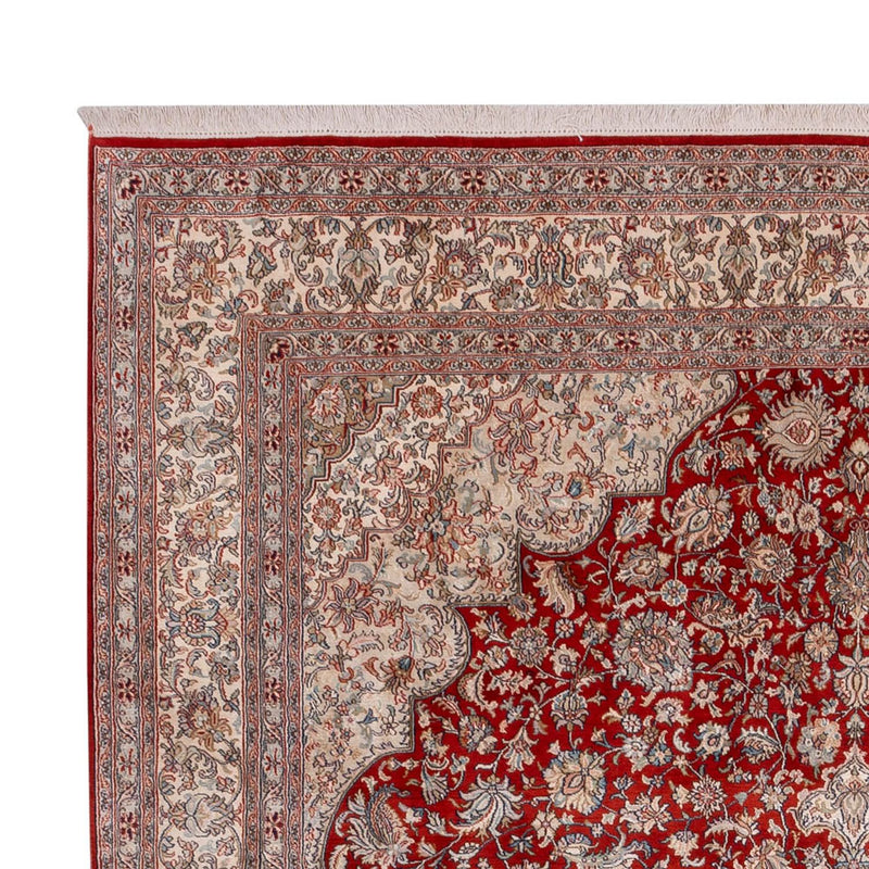 Silk Rug - Kashmir Silk - 332 x 245 cm - red