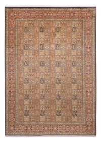 Silk Rug - Kashmir Silk - 344 x 245 cm - dark beige