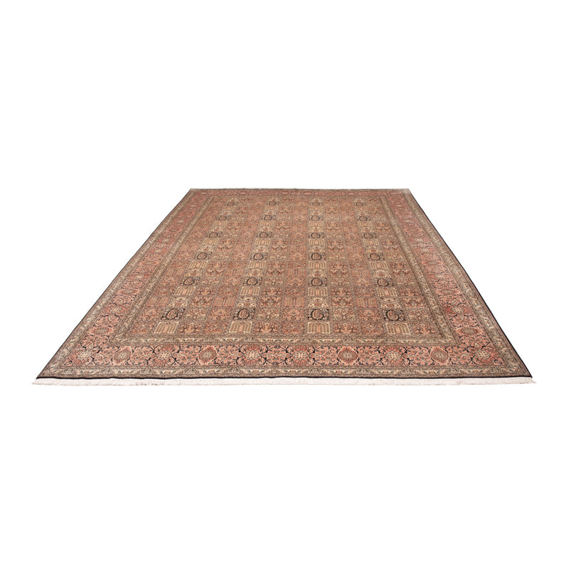 Silk Rug - Kashmir Silk - 344 x 245 cm - dark beige