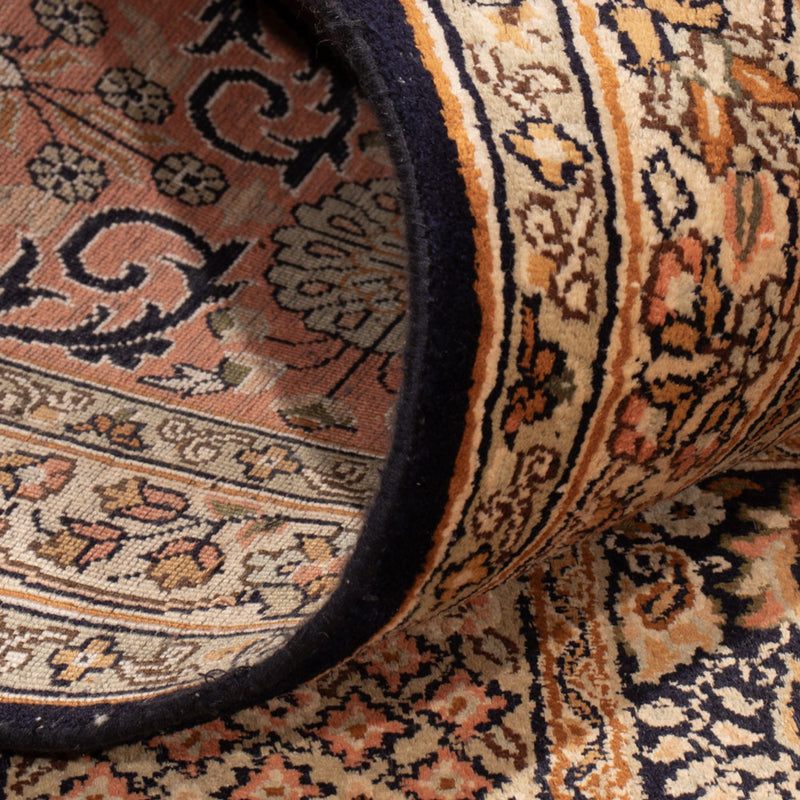 Silk Rug - Kashmir Silk - 339 x 246 cm - dark beige