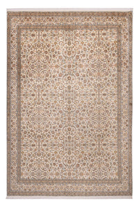 Silk Rug - Kashmir Silk - 356 x 245 cm - beige