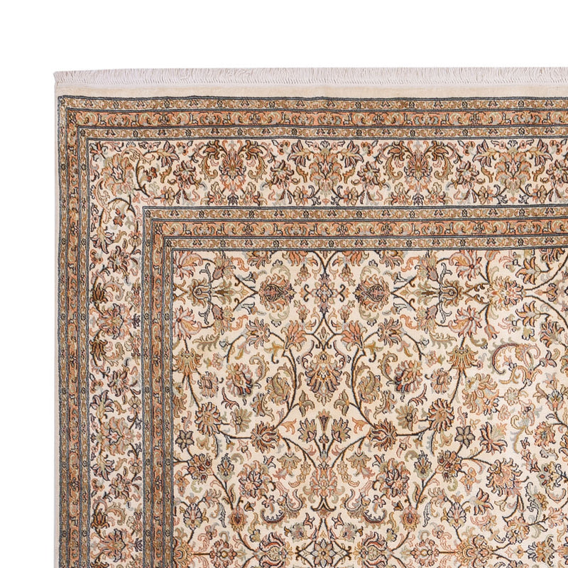 Silk Rug - Kashmir Silk - 356 x 245 cm - beige