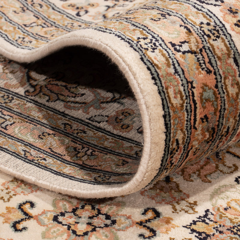 Silk Rug - Kashmir Silk - 356 x 245 cm - beige