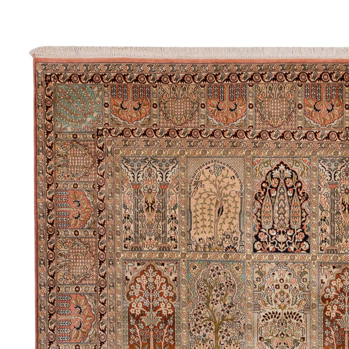 Kashmir Silk Rug 238x324cm - Oriental Rug