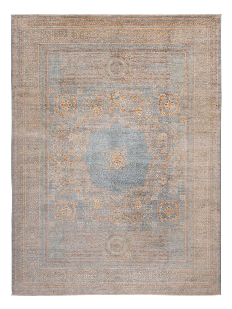Ziegler Rug - Ariana - 394 x 298 cm - light blue