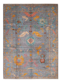 Ziegler Rug - Usak - 404 x 301 cm - light blue