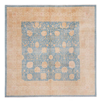 Ziegler Rug square  - 297 x 298 cm - light blue