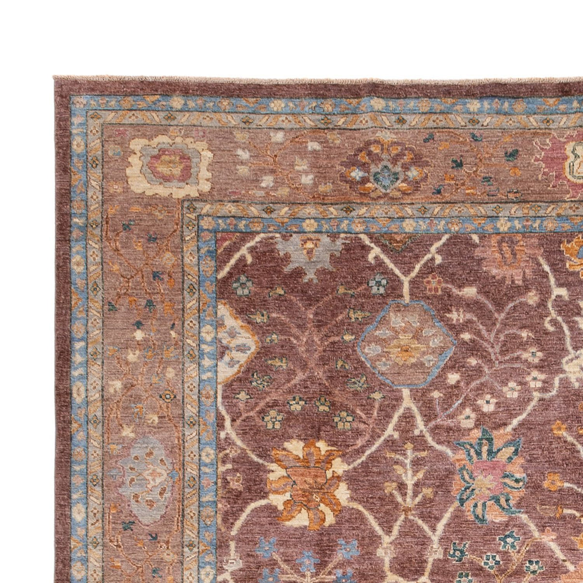 Ziegler Rug - Usak - 394 x 310 cm - dark beige