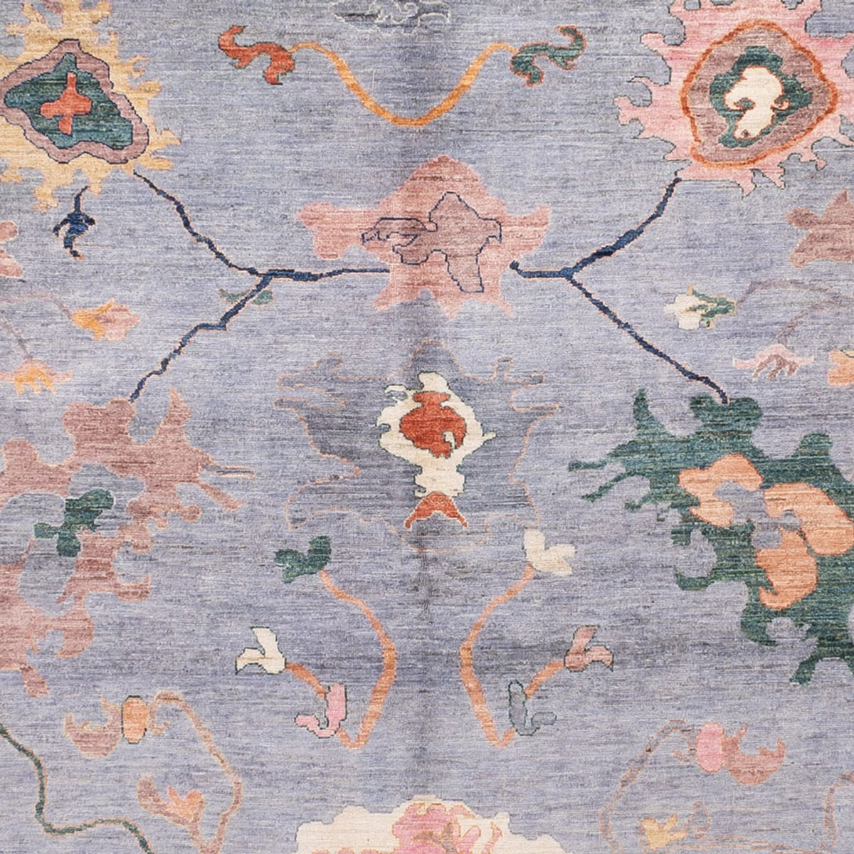 Ziegler Rug - Usak - 397 x 300 cm - dark blue