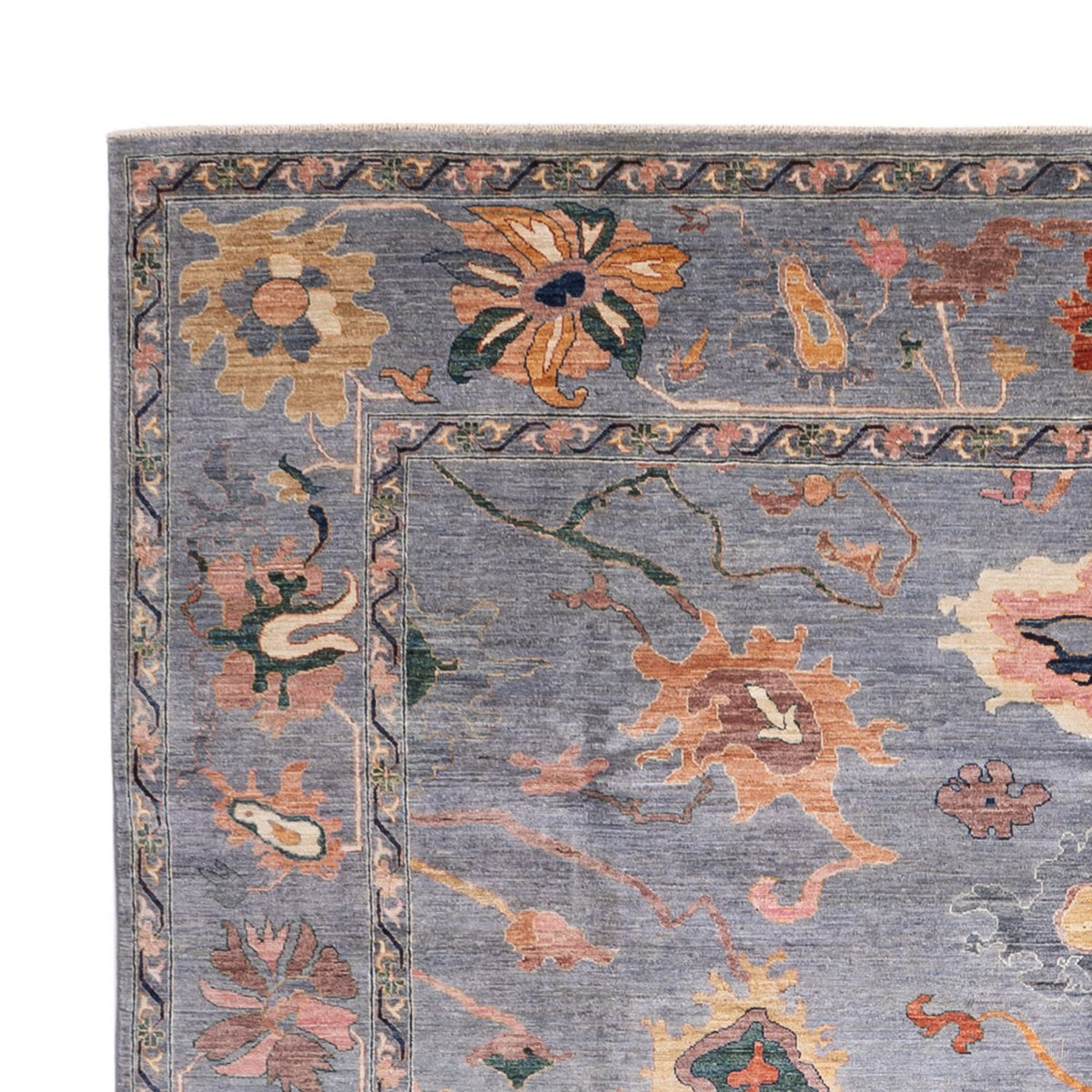 Ziegler Rug - Usak - 397 x 300 cm - dark blue