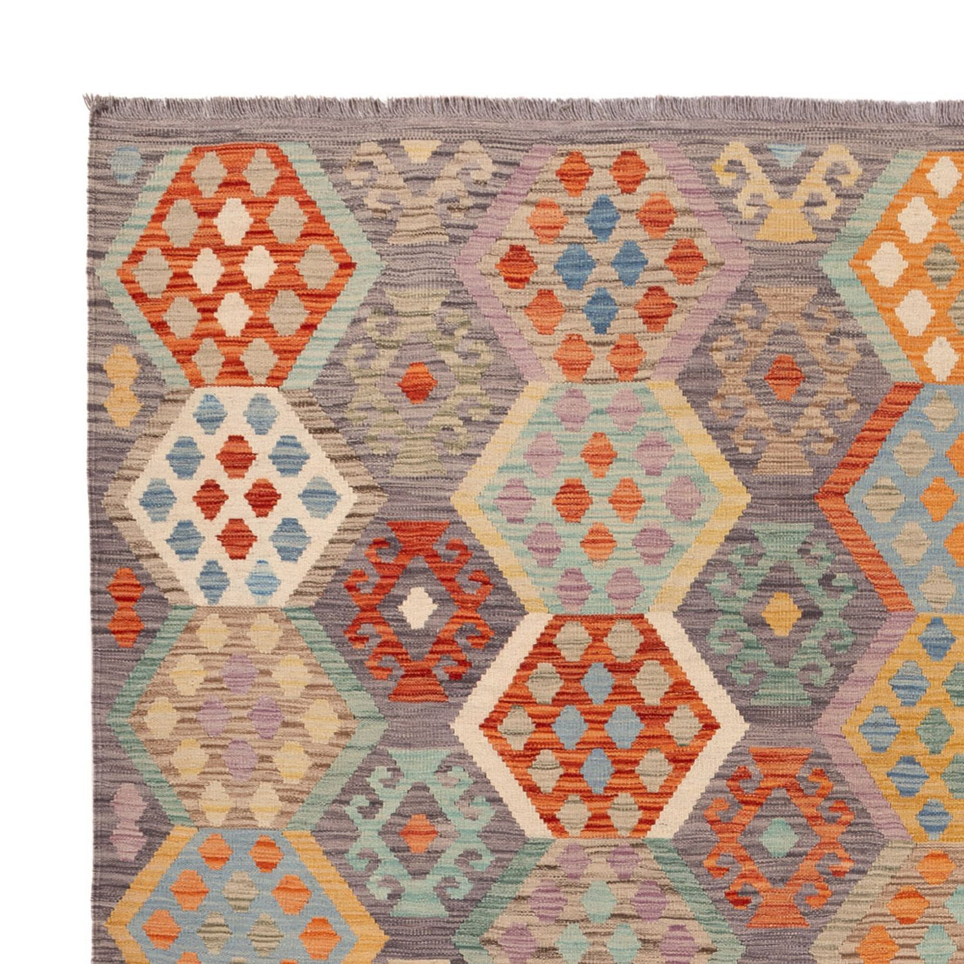 Kilim Maimana Rug 294x252cm - Wool Rug