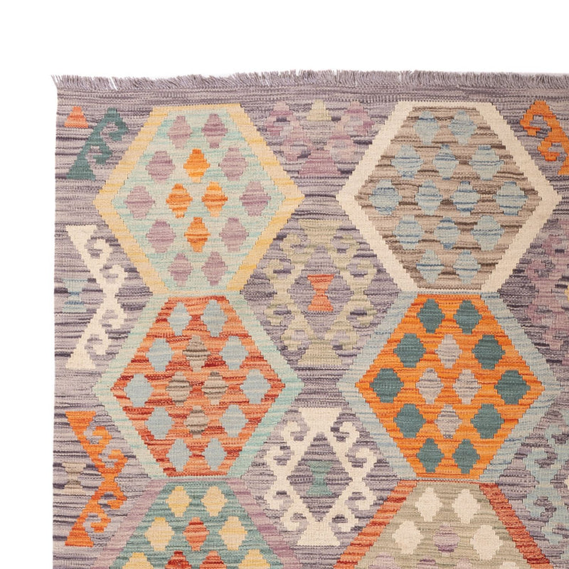 Kelim Rug - Splash - 292 x 197 cm - multicolored