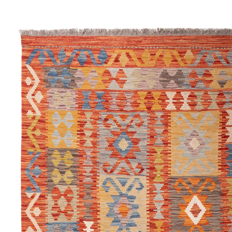 Kelim Rug - Splash - 298 x 197 cm - multicolored