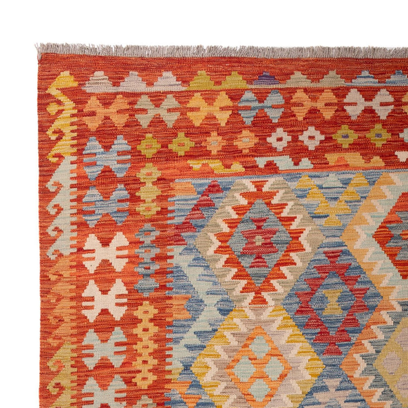 Kelim Rug - Splash - 295 x 196 cm - multicolored