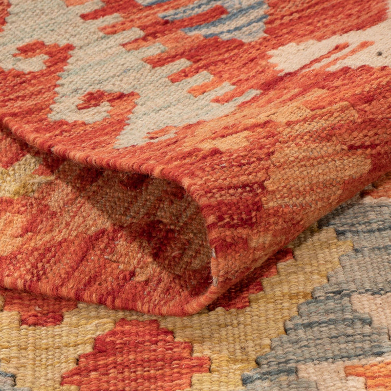 Kelim Rug - Splash - 295 x 196 cm - multicolored