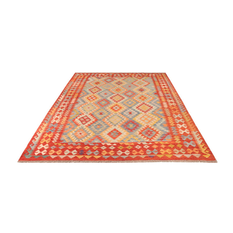Kelim Rug - Splash - 295 x 196 cm - multicolored