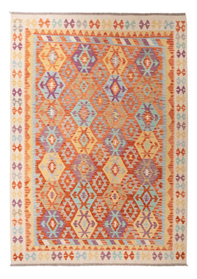 Kelim Rug - Splash - 288 x 206 cm - multicolored