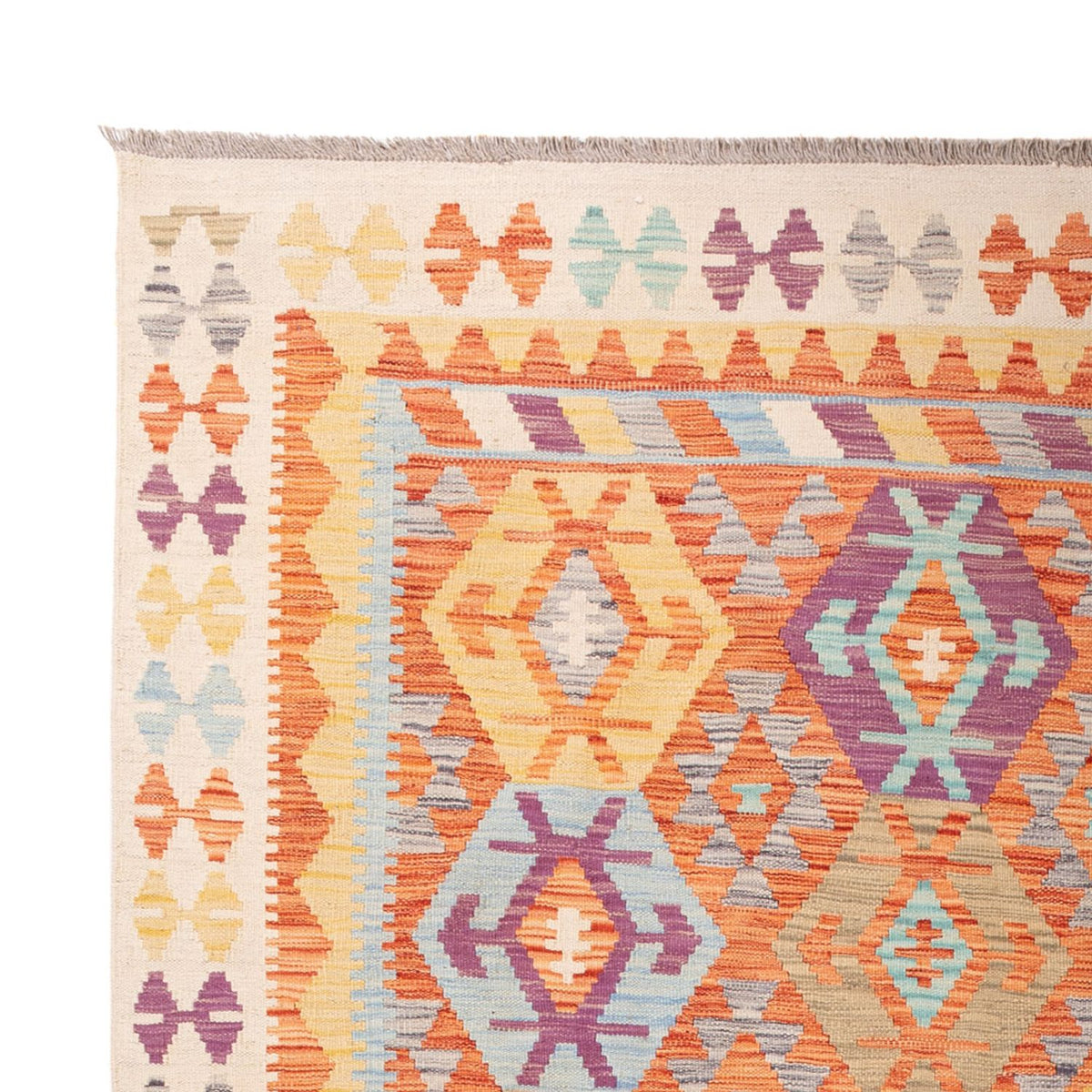 Kelim Rug - Splash - 288 x 206 cm - multicolored