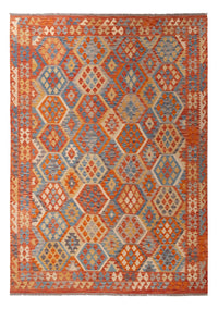 Kelim Rug - Splash - 292 x 203 cm - multicolored