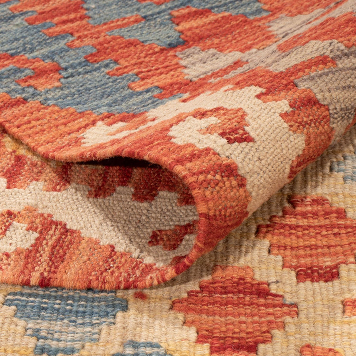 Kelim Rug - Splash - 292 x 203 cm - multicolored