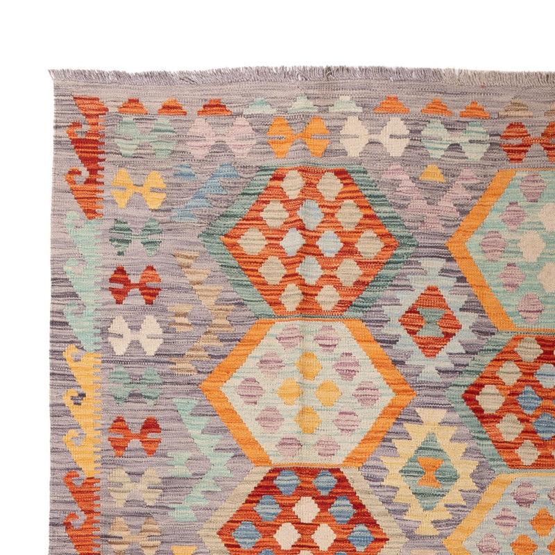 Kelim Rug - Splash - 296 x 200 cm - multicolored