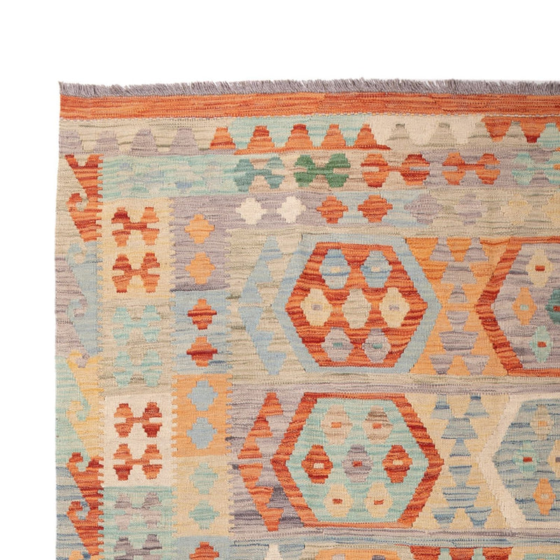 Kelim Rug - Splash - 300 x 203 cm - multicolored