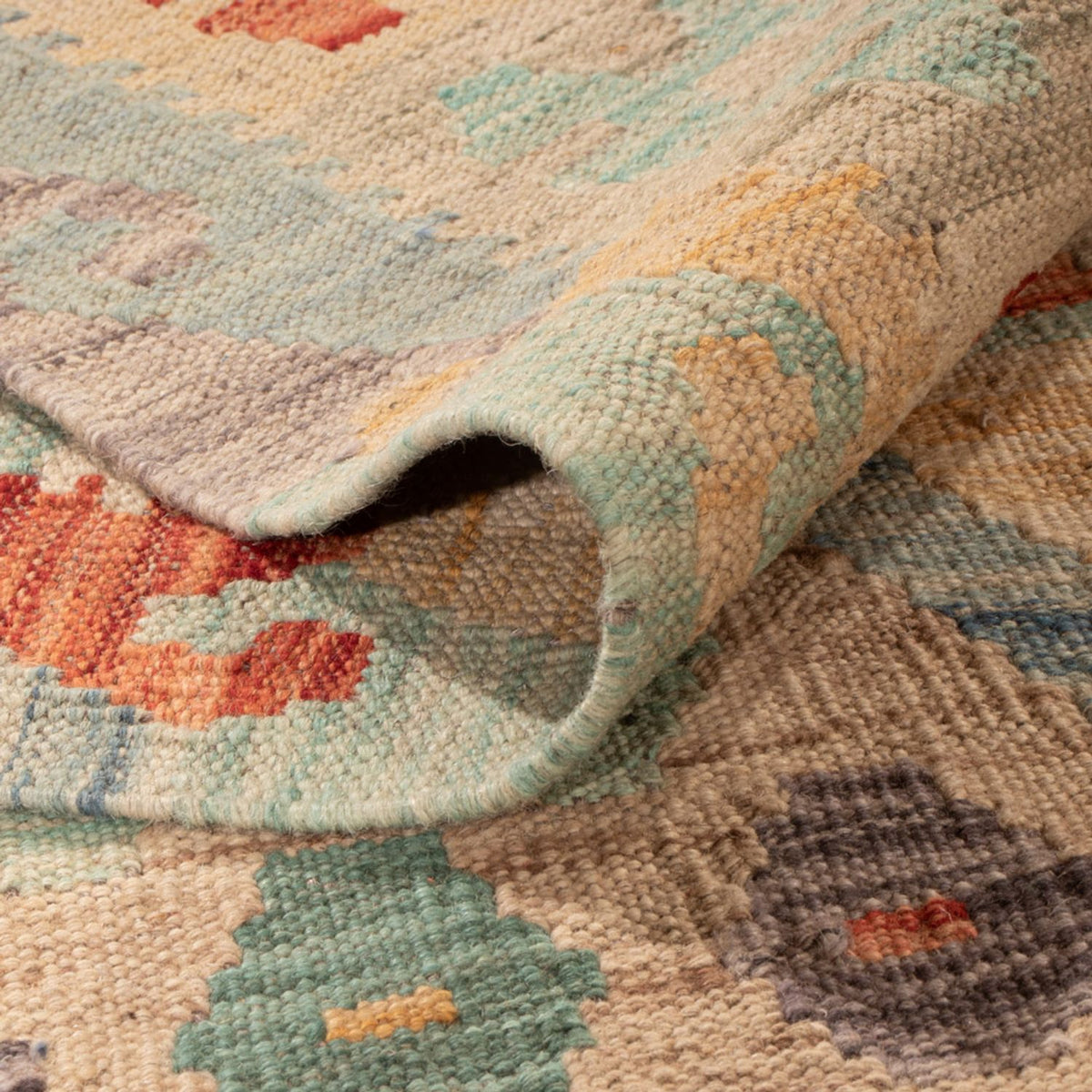 Kelim Rug - Splash - 300 x 203 cm - multicolored