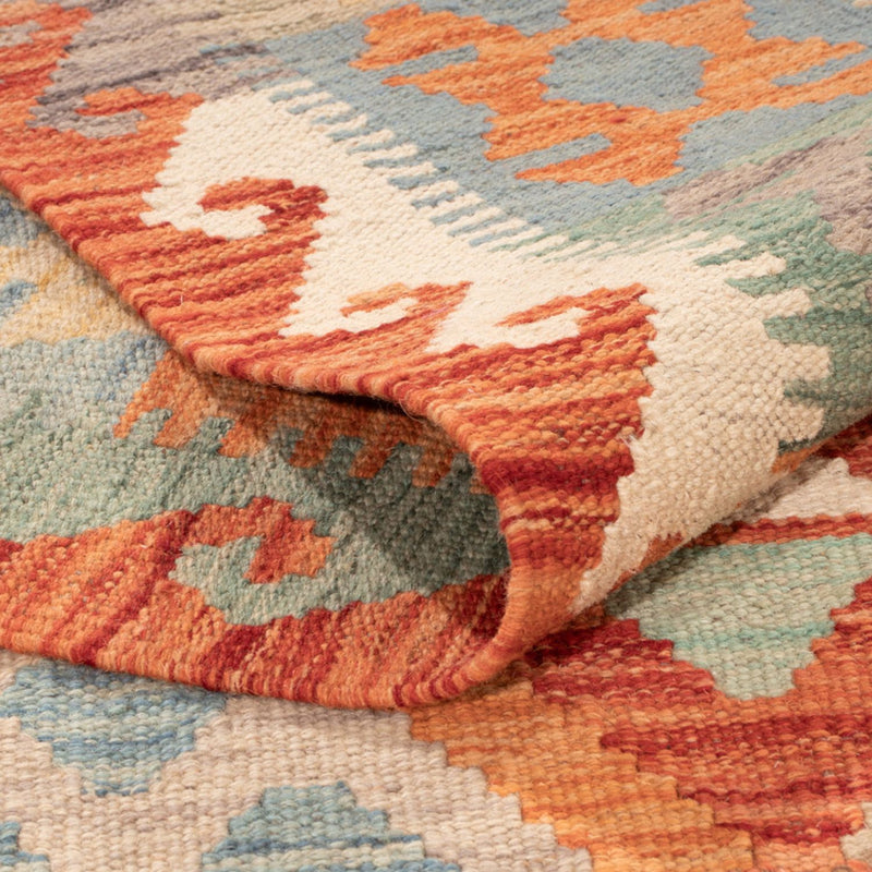 Kelim Rug - Splash - 295 x 200 cm - multicolored