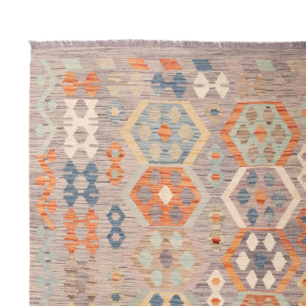 Kelim Rug - Splash - 300 x 209 cm - multicolored