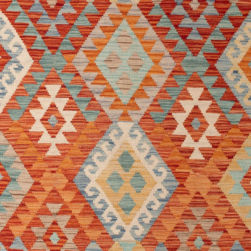 Kelim Rug - Splash - 291 x 201 cm - multicolored