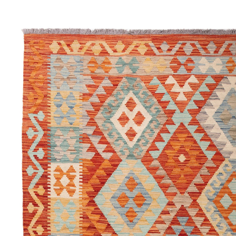 Kelim Rug - Splash - 291 x 201 cm - multicolored