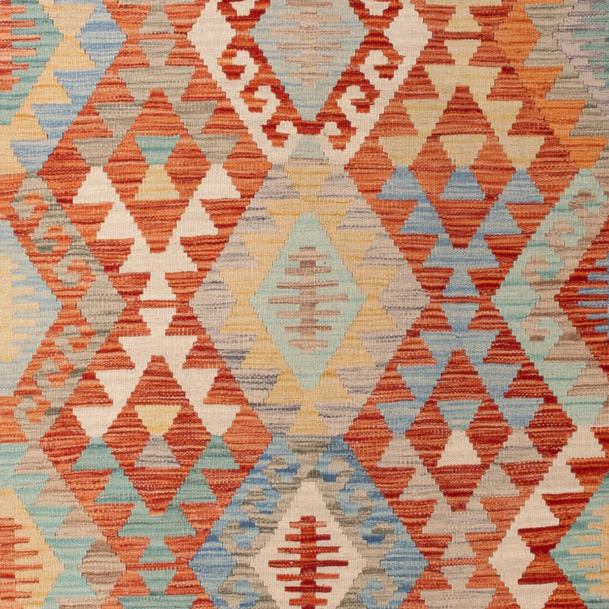 Kelim Rug - Splash - 292 x 198 cm - multicolored