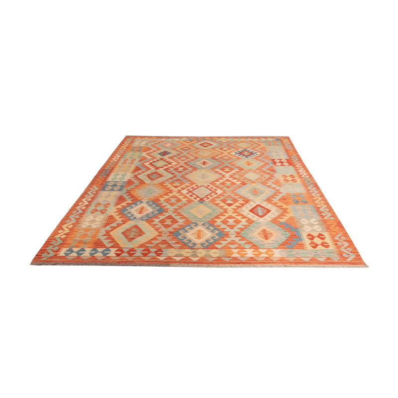 Kelim Rug - Splash - 292 x 198 cm - multicolored