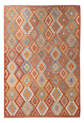 Kelim Rug - Splash - 297 x 199 cm - multicolored