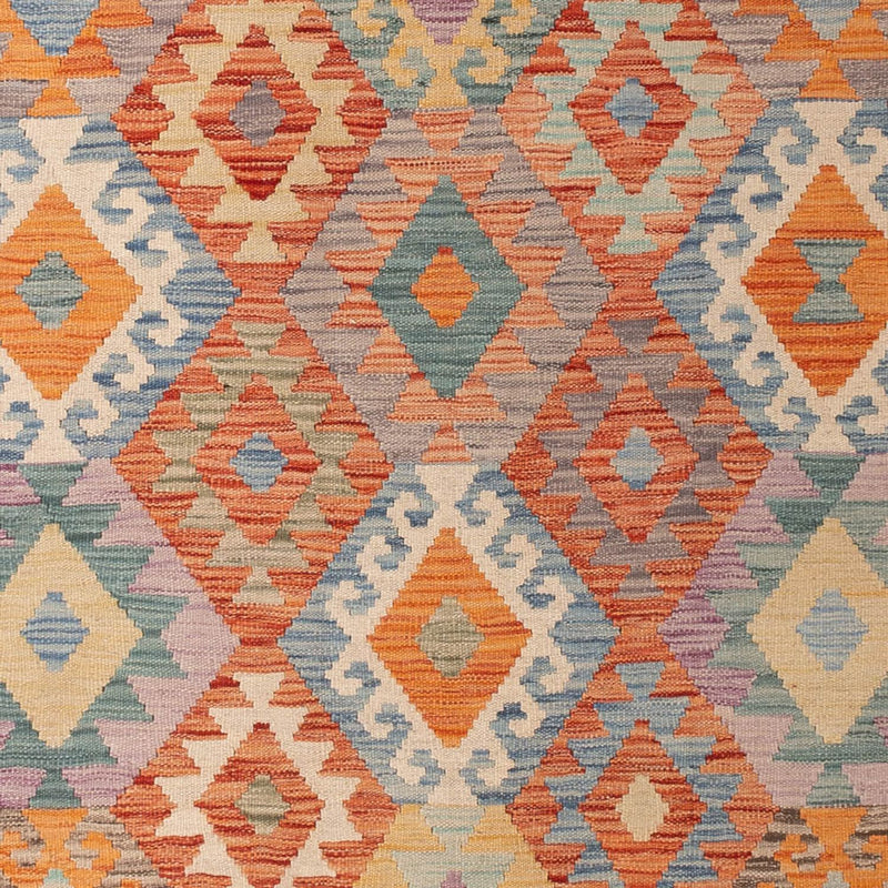 Kelim Rug - Splash - 297 x 199 cm - multicolored