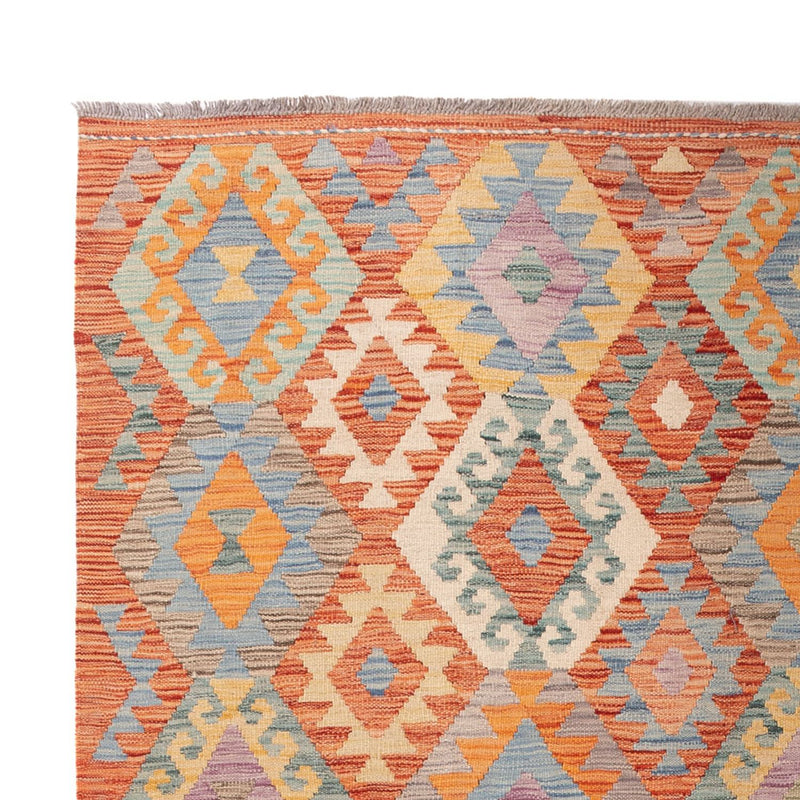 Kelim Rug - Splash - 297 x 199 cm - multicolored