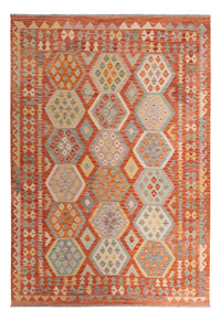 Kelim Rug - Splash - 289 x 200 cm - multicolored