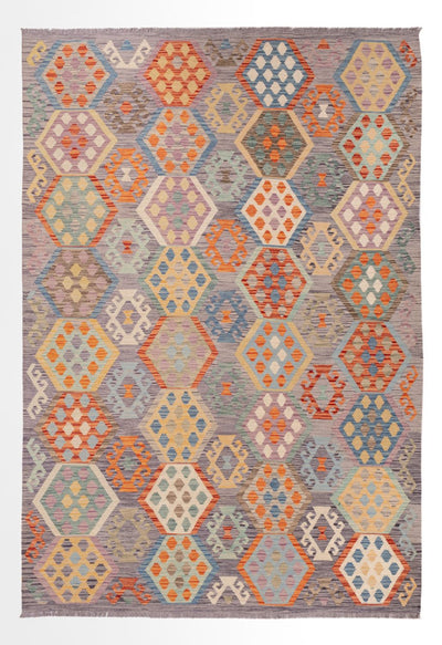 Kilim Maimana Rug 205x296cm - Wool Rug