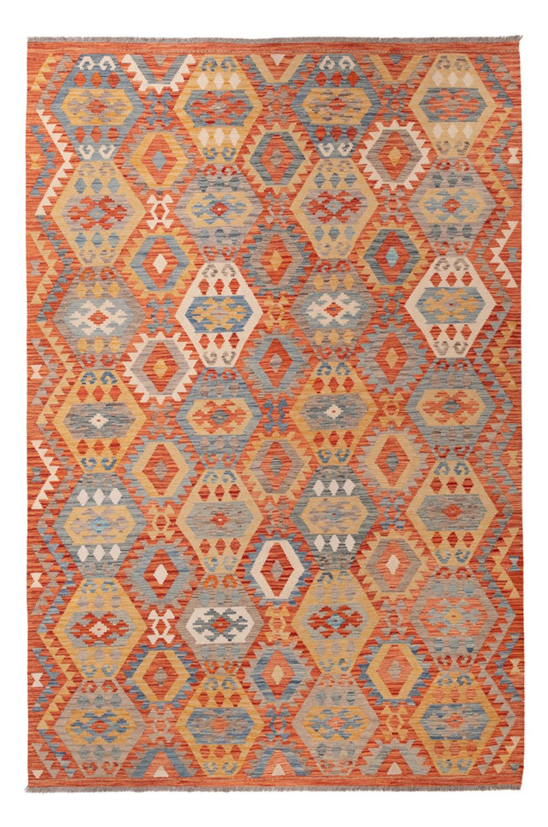 Kelim Rug - Splash - 303 x 203 cm - multicolored